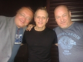 Two legendary drummers Michal Hejna and Dave Weckl